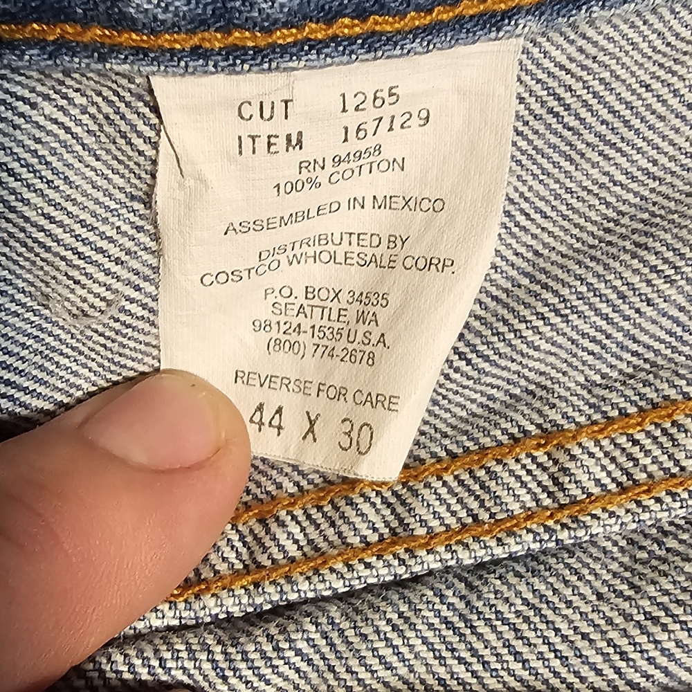 Kirkland Signature/Faded Glory Bundle big and tall size 44x30 👖 👖 - Picture 4 of 11
